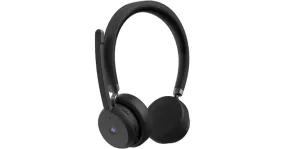 Lenovo Wireless VoIP Headset on-ear  (Zwart, Bluetooth 5.3)