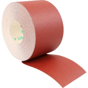 SCHUURPAPIER 115MM X50M P120            HOUT, STAAL, VERF, LAK EN PLAMUUR