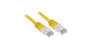 Sharkoon RJ45 CAT.5e S/FTP 1,5m kabel (Geel)
